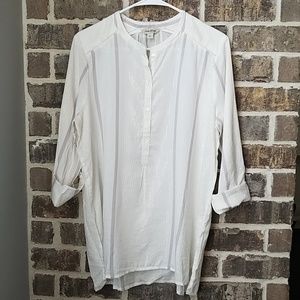 ❤Lucky Brand Metallic Stripes Shirt